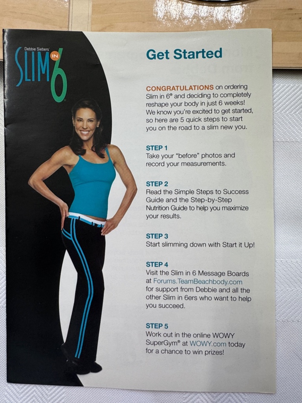 Beachbody Slim in 6 DVD with Teal and Black Cover - Picture 9 of 9